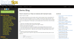 Desktop Screenshot of benkotips.com